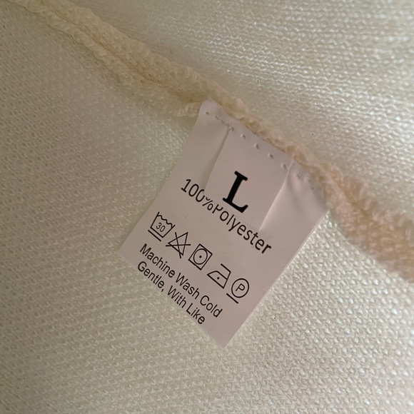 NWOT Ivory Sleeveless Knit Vest/Top - Small - Picture 4 of 6